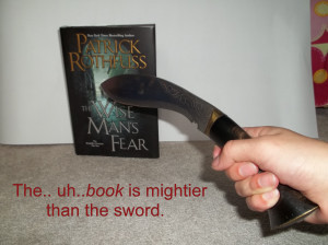 book is mightier than the sword