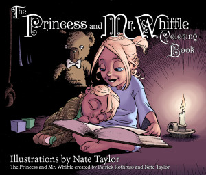 Princess Coloring Book cover