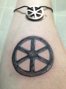 Tattoo iron wheel