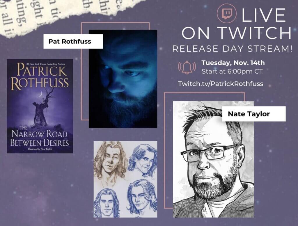 The Door Of Stone Is Officially Announced By Author Patrick Rothfuss
